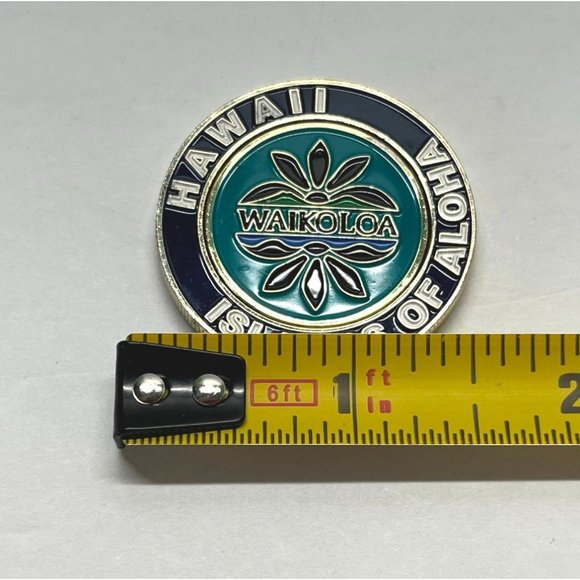 Vintage Hawaii Waikoloa Islands of Aloha Souvenir Token Coin 1.5" - Picture 3 of 5